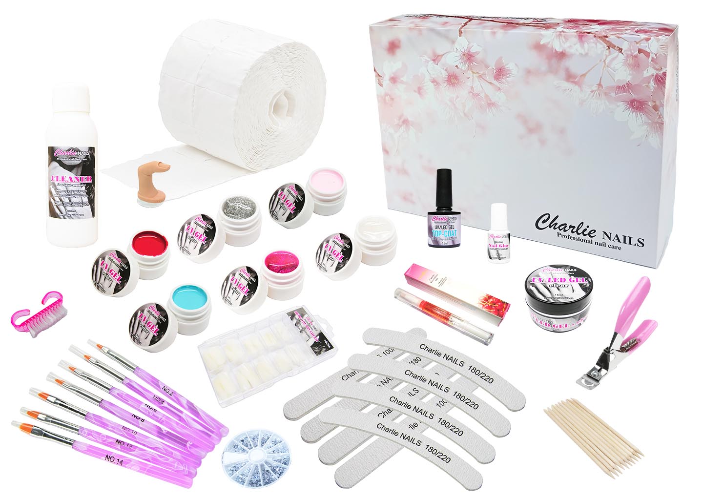 Sady na gelové nehty