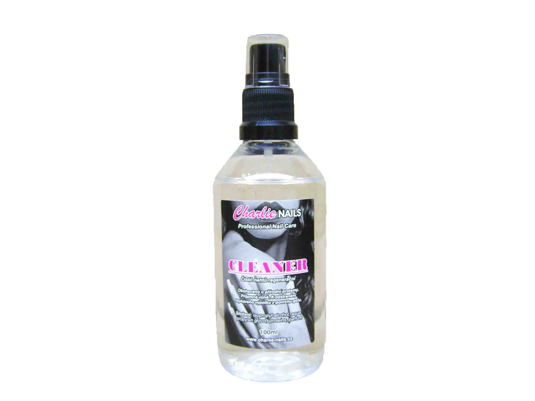 Cleaner Charlie - čistič gelu a výpotku100ml.s rozprašovačem