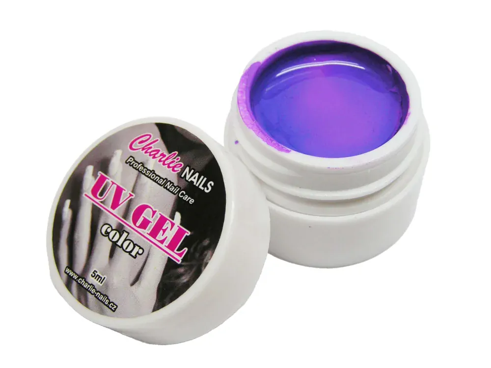 Charlie UV/LED gel 5ml - fialový č.317