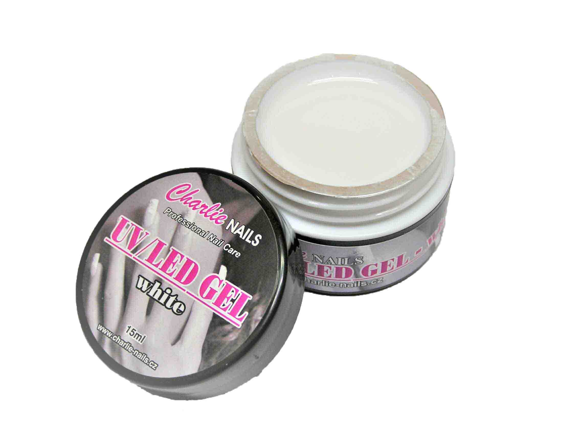Charlie UV/LED GEL jednofázový 15ml - bílý