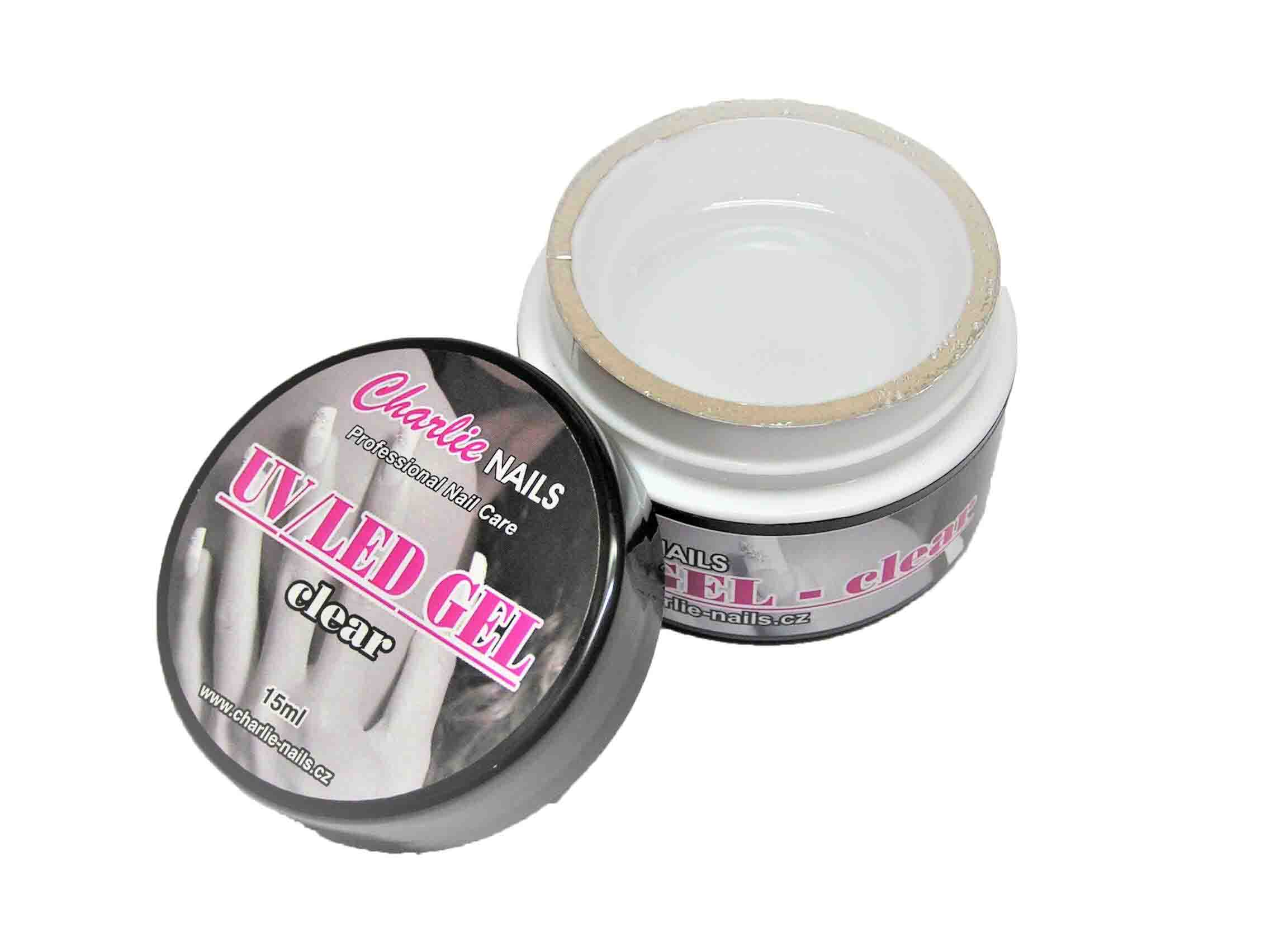 Charlie UV/LED GEL jednofázový 15ml - průhledný