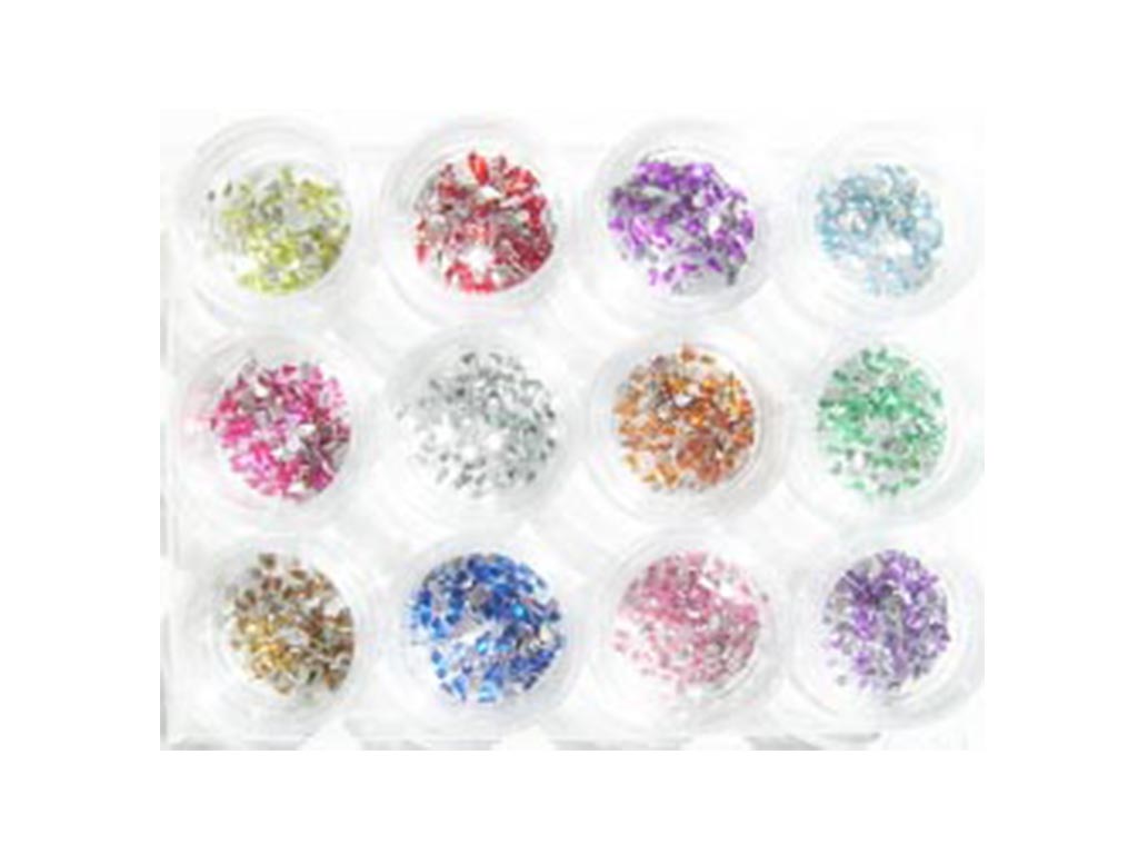 Kamínky 2mm DROP - sada č.8: mix 12ks