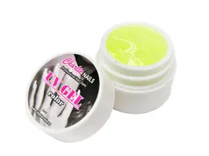 Charlie UV/LED gel 5ml žlutý glitter č.402