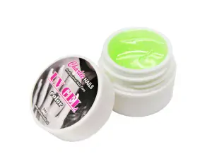 Charlie UV/LED gel 5ml - zelený glitter č.430