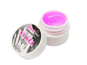 Charlie UV/LED gel 5ml - růžový glitter č.434