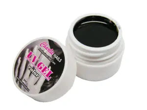 Charlie UV/LED gel 5ml - černý č.308