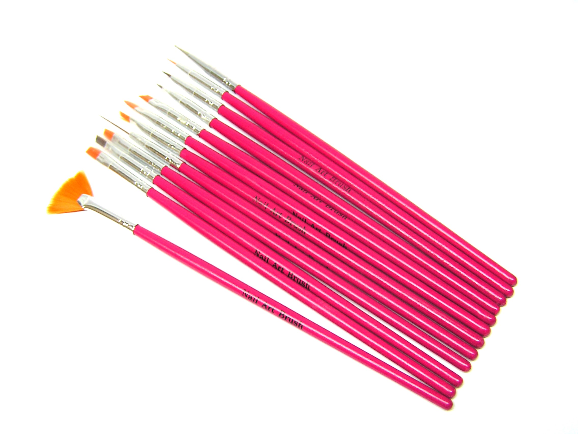 SADA ŠTĚTCŮ PRO NAIL ART - 12 ks.