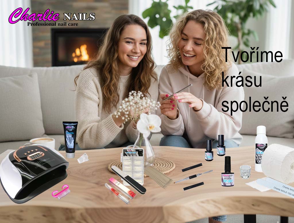 Startovací sada na Polygel nehty XXL GL256W bílá
