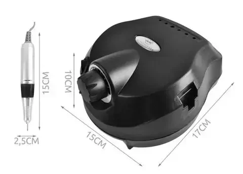 Charlie nails Bruska na nehty - DM 202  černá