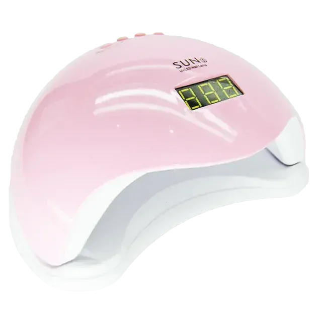 Startovací sada na gel lak nehty Charlie LED 48W pink