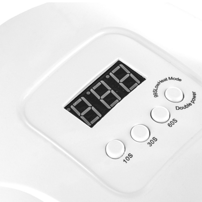 Startovací sada na Akrylové nehty XXXL120W s bruskou 10W na tipy - bílá