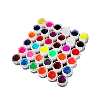 Charlie UV/LED Gel color 4 glitter 36ks/5ml.
